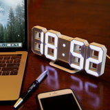 3D Desktop And Wall Alarm Clock.
