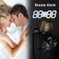 3D Desktop And Wall Alarm Clock.