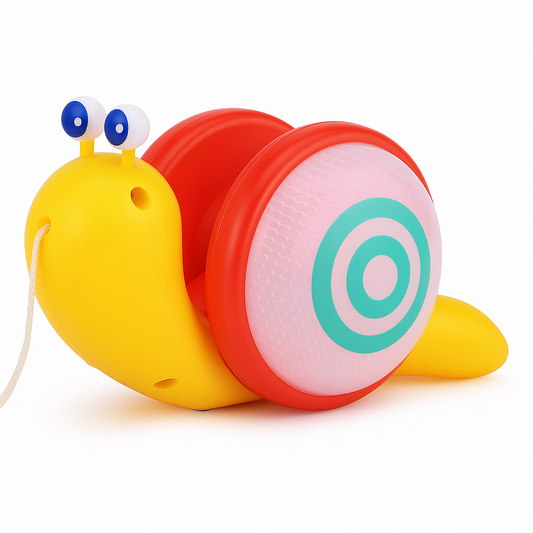 Crawling snail with lights and sounds (2 pieces)