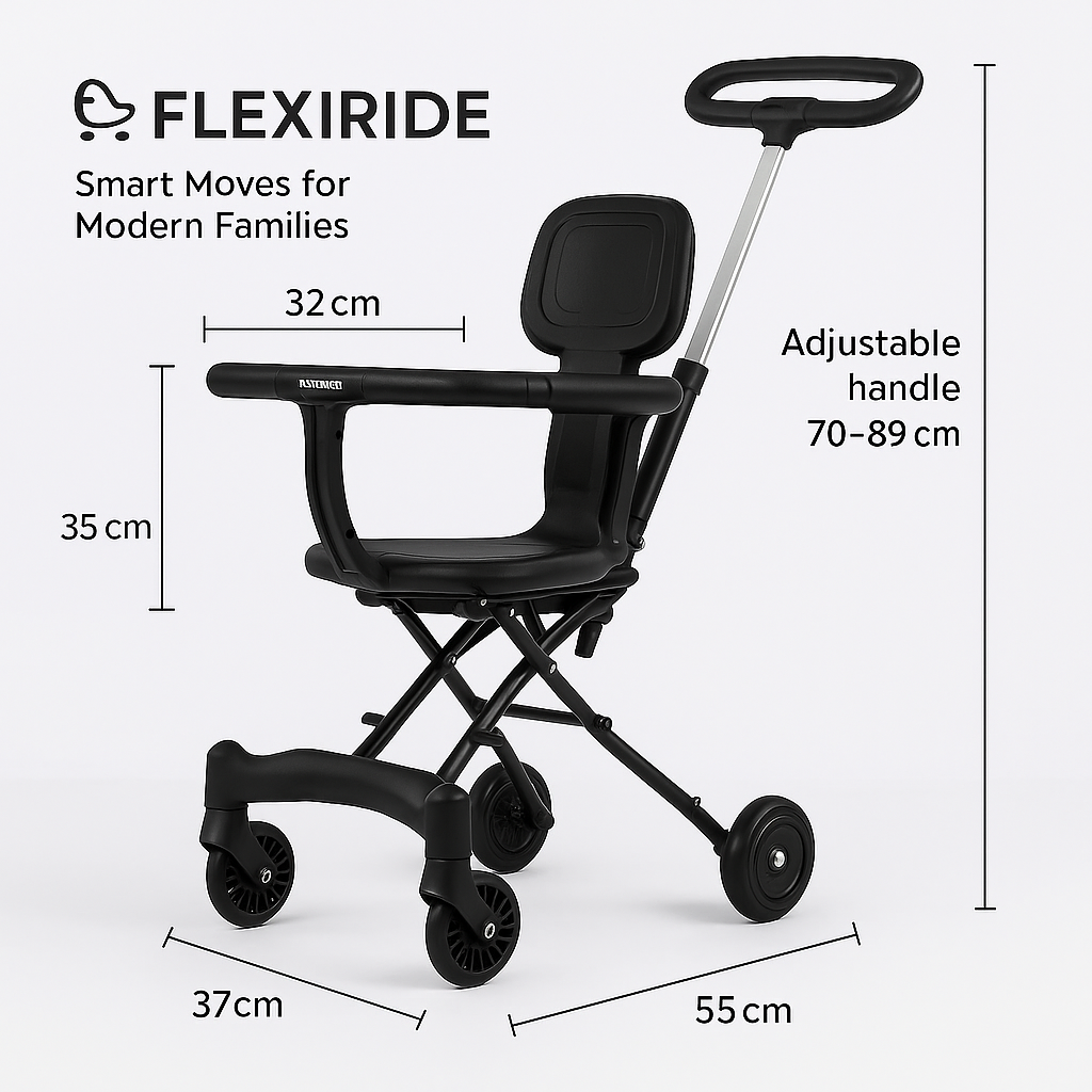 FlexiRide Folding Baby Stroller
