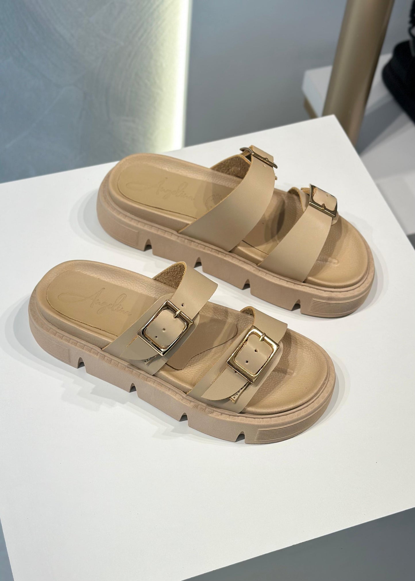 Chunky Chic Slides