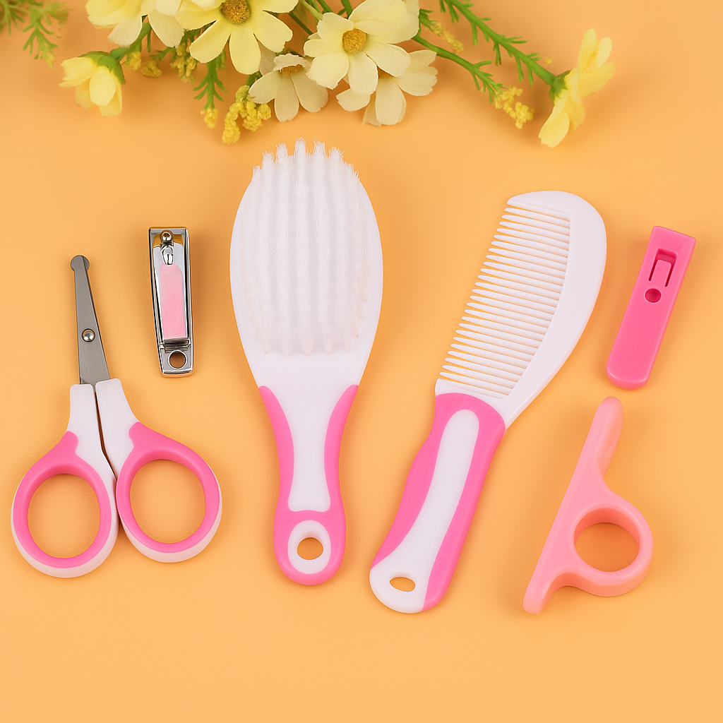 6-piece baby grooming kit